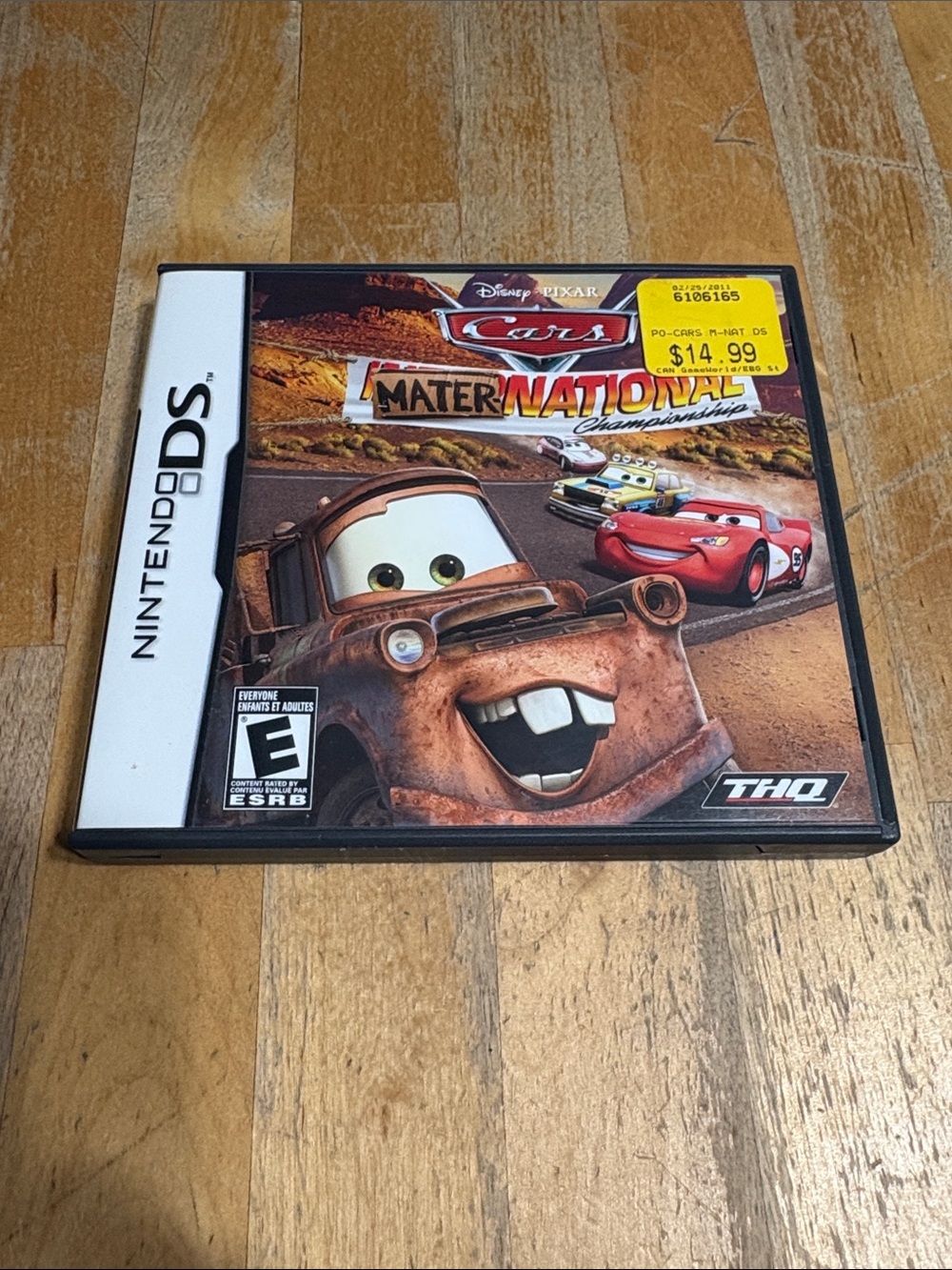 Nintendo DS Cars Mater-National Game